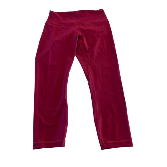 Lululemon Wunder Train High-Rise Crop 23" Leggings Size‎ 8 - Picture 1 of 7